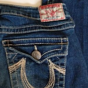 True Religion Rainbow Becky Jeans 30